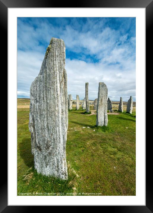 Callanish standing stones, Isle of lewis Framed Mounted Print by Photimageon UK