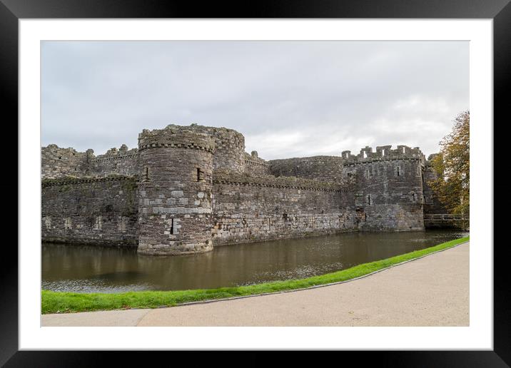 Beaumaris Castle Framed Mounted Print by Jason Wells