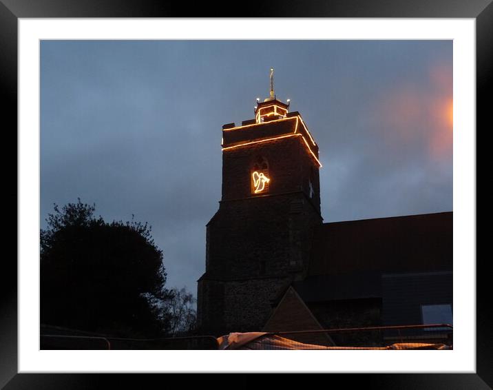 Historic Wivenhoe  Framed Mounted Print by John Bridge