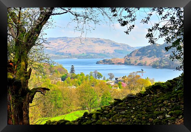 Ullswater Views Framed Print by Jason Connolly