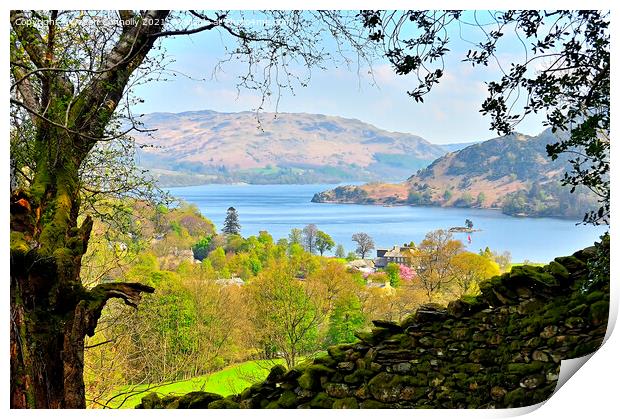 Ullswater Views Print by Jason Connolly
