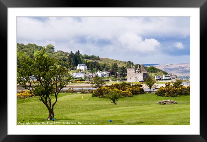 Lochranza Isle of Arran Scotland Framed Mounted Print by Pearl Bucknall