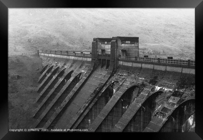 Ben Lawers Dam, Perth and Kinross, Scotland Framed Print by Imladris 