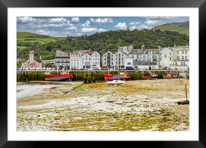 Tranquil Ramsey Harbour Framed Mounted Print by Roger Mechan