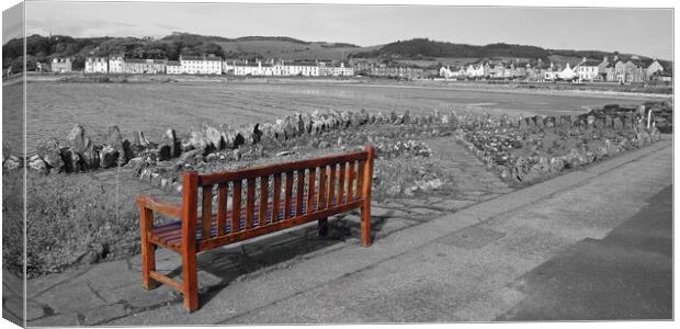 Millport`s Kames Bay Canvas Print by Allan Durward Photography