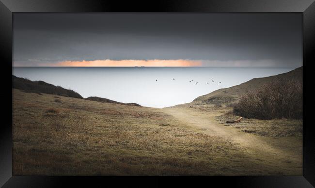 Hope Gap View Framed Print by Mark Jones