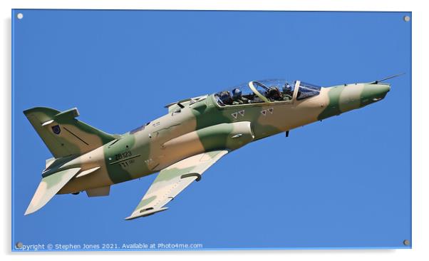 Omani Air Force Bae Hawk Aircraft Acrylic by Ste Jones