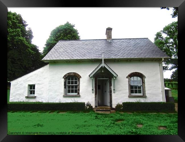 Old Irish Cottage Framed Print by Stephanie Moore