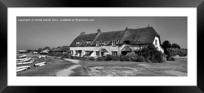 Coastal Charm Framed Mounted Print by Derek Daniel