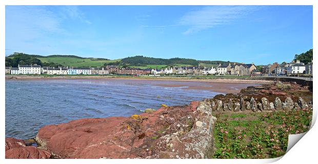 Millport, a view of Kames bay Print by Allan Durward Photography