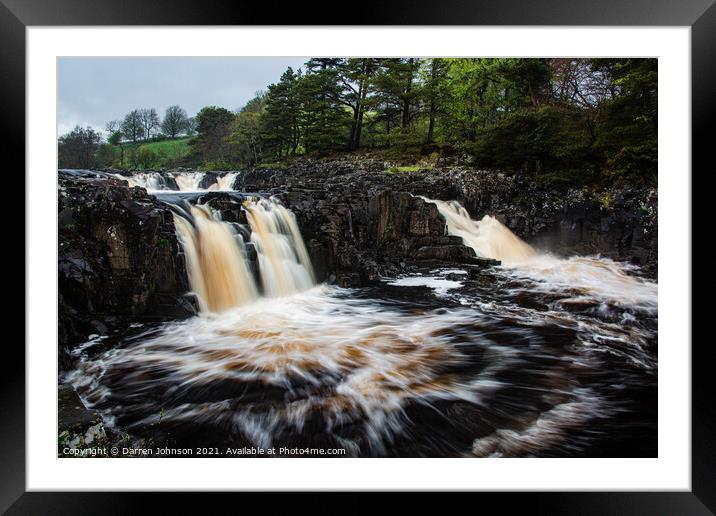 Low Force Framed Mounted Print by Darren Johnson