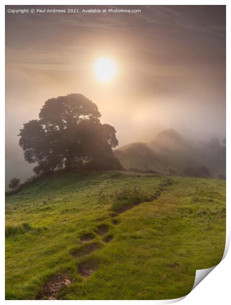 Chrome Hill Print by Paul Andrews