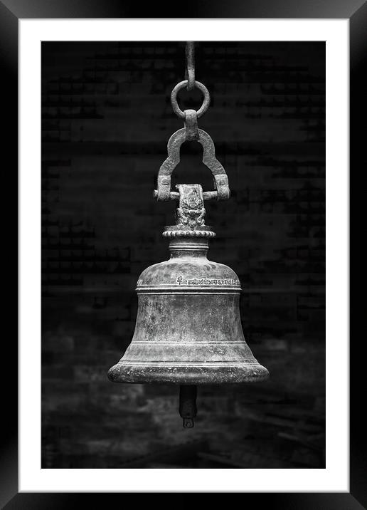 Floating bell Framed Mounted Print by Dimitrios Paterakis