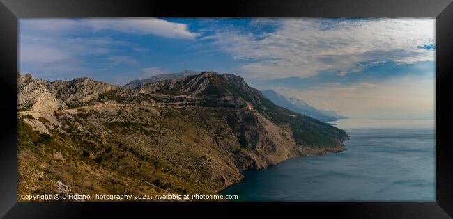 The Adriatic Highway Framed Print by DiFigiano Photography