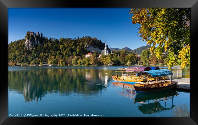 Lake Bled Framed Print by DiFigiano Photography