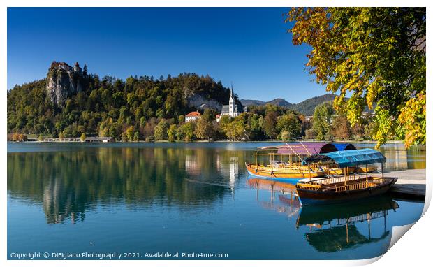 Lake Bled Print by DiFigiano Photography