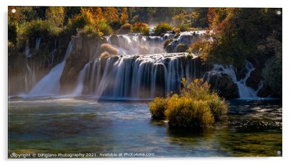 Skradinski Buk Acrylic by DiFigiano Photography