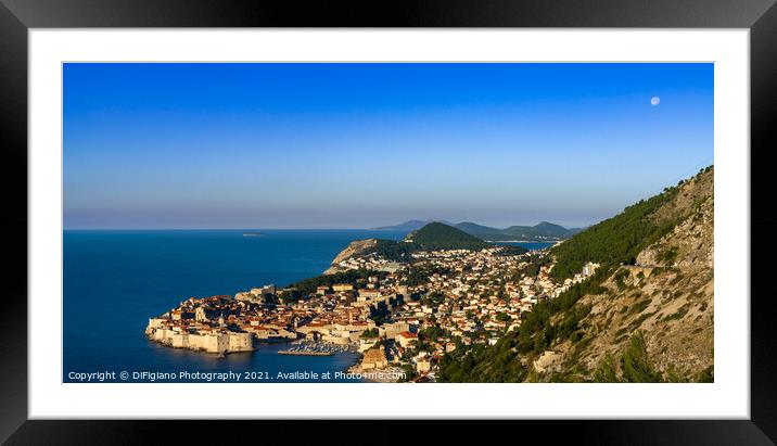 Dubrovnik Framed Mounted Print by DiFigiano Photography