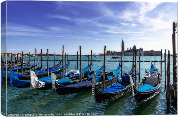 Classic Venice Canvas Print by DiFigiano Photography