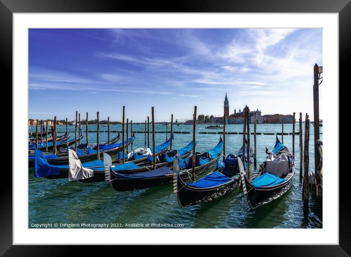 Classic Venice Framed Mounted Print by DiFigiano Photography