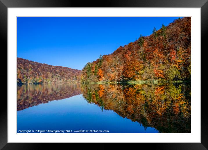 Lake Galovac Framed Mounted Print by DiFigiano Photography