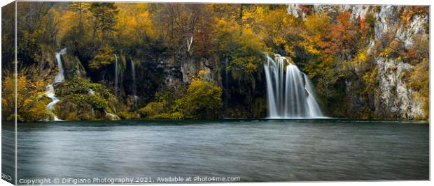 Plitvice Falls Canvas Print by DiFigiano Photography