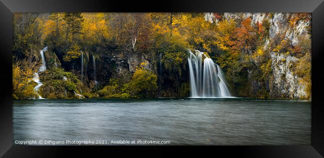 Plitvice Falls Framed Print by DiFigiano Photography