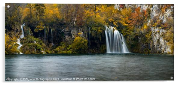 Plitvice Falls Acrylic by DiFigiano Photography