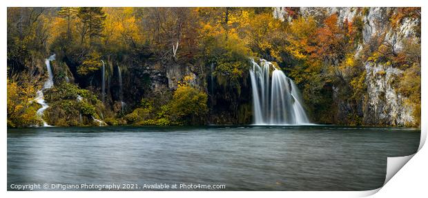 Plitvice Falls Print by DiFigiano Photography