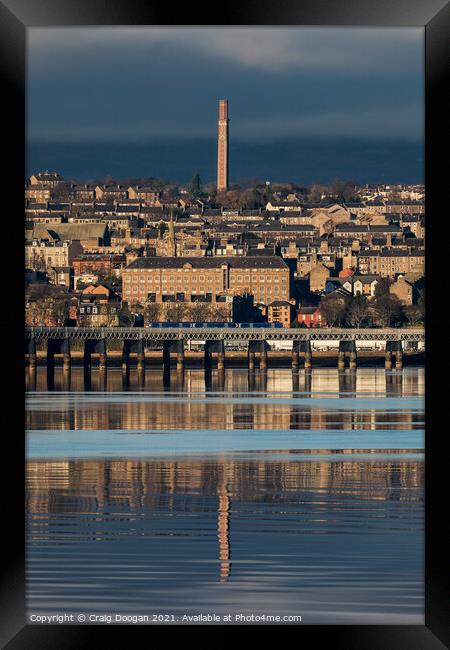 Cox's Stack Dundee City Framed Print by Craig Doogan