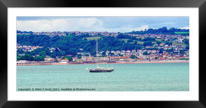 TS Prolific Off Paignton And Preston Framed Mounted Print by Peter F Hunt