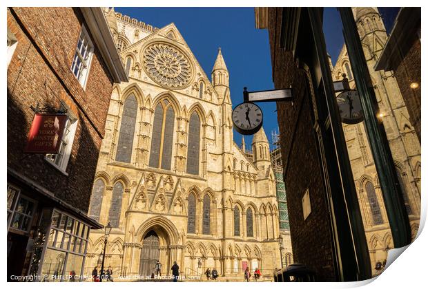 York minster 640 Print by PHILIP CHALK