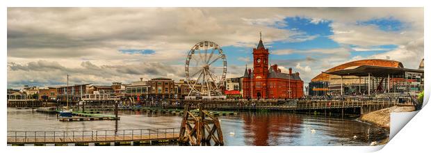 Multicultural Cardiff Port Print by Steve Purnell