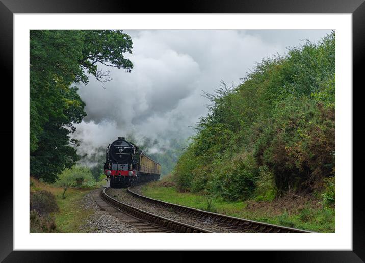 Tornado Heading towards Goathland Framed Mounted Print by Kevin Winter