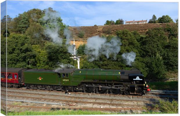 Tornado leaving Goathland Canvas Print by Kevin Winter