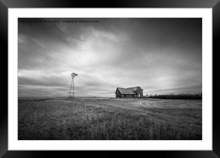Outdoor field Framed Mounted Print by Jeff Whyte
