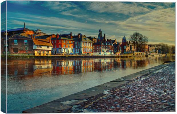 York Kings Staith Canvas Print by Alison Chambers