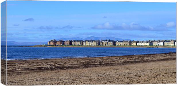 South beach Troon, Ayrshire  Canvas Print by Allan Durward Photography