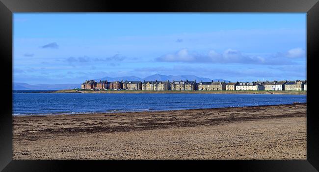 South beach Troon, Ayrshire  Framed Print by Allan Durward Photography