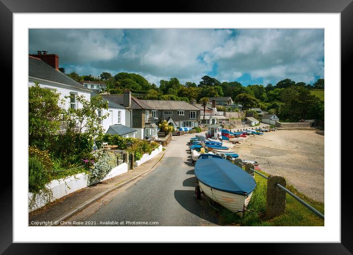 Helford Passage Framed Mounted Print by Chris Rose