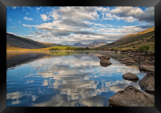 Llynnau Mymbyr Framed Print by Rory Trappe