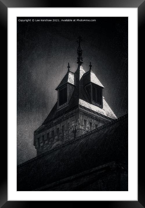 Gothic Splendor at Looe Town Hall Framed Mounted Print by Lee Kershaw