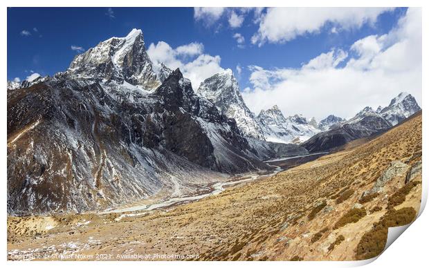 Majestic Himalayan Range Print by Steven Nokes