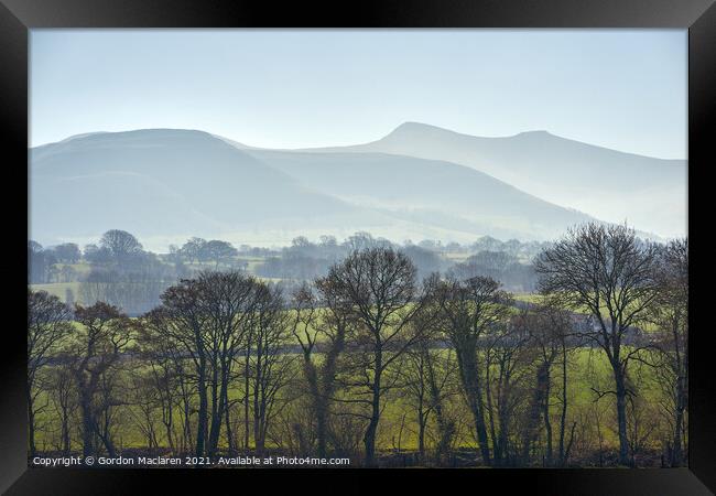 Pen y Fan Brecon Beacons National Park Framed Print by Gordon Maclaren