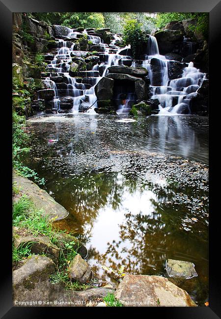 Waterfall 2 Framed Print by Oxon Images