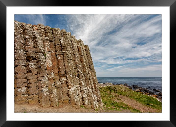 Giant's Causeway Framed Mounted Print by Mark Godden