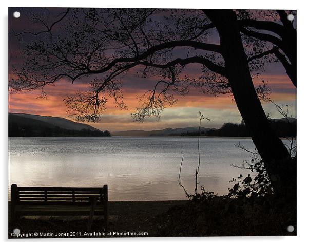 Remembering Campbell At Coniston Acrylic by K7 Photography