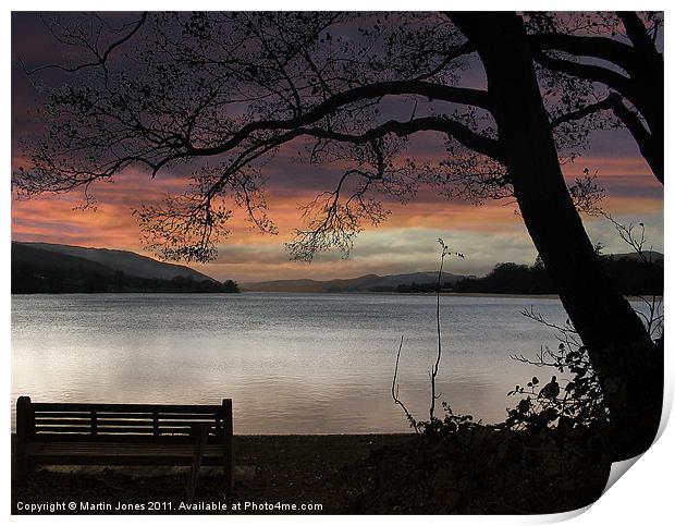 Remembering Campbell At Coniston Print by K7 Photography