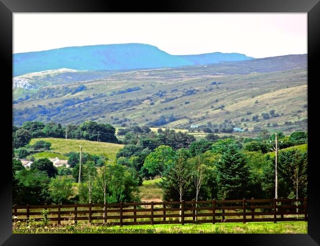 Hills of Donegal Framed Print by Stephanie Moore