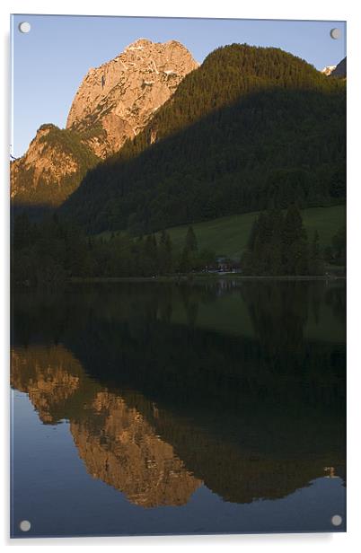 Bavarian sunrise Acrylic by Thomas Schaeffer